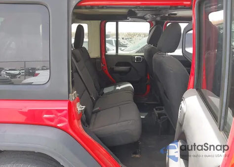 2018 Jeep Wrangler Unlimited Sahara из США, поврежденный, VIN 1C4HJXEGXJW039188